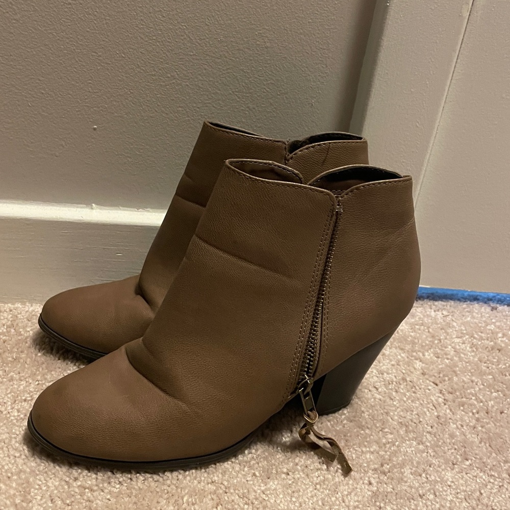 Charlotte Russe Brown Booties